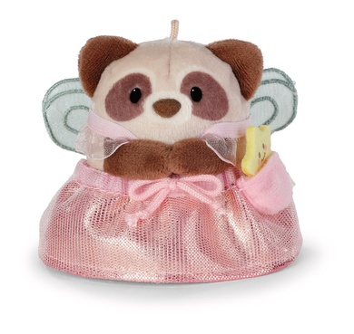 Raton laveur Rakuma 8cm avec baguette magique et costume de fée dans boîte cad