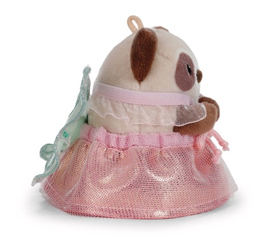 Raton laveur Rakuma 8cm avec baguette magique et costume de fée dans boîte cad