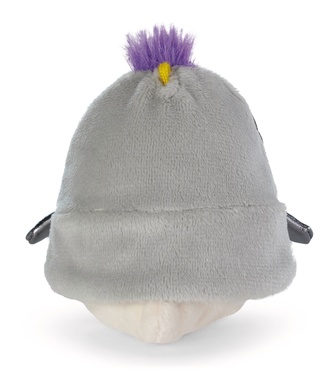 Perruche Chipsy 8cm avec cheval bâton et costume de chevalier dans boîte cadeau