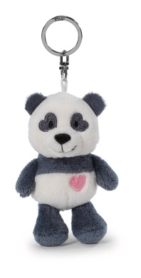 Schlüsselanhänger Love Panda mit Herz 