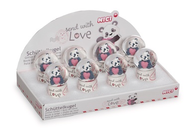 Schüttelkugel Love Panda 8 Stück im Display