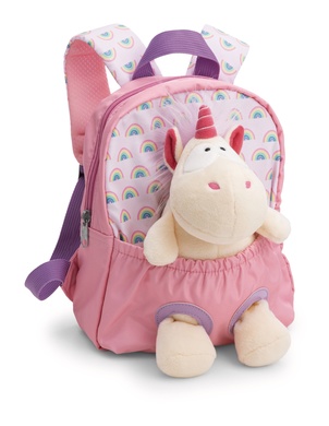 Sac à dos rose avec licorne 