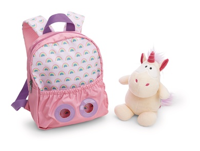 Sac à dos rose avec licorne 
