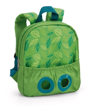 Rucksack grün mit Fuchs 