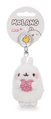 Schlüsselanhänger Molang mit Schleife 