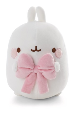Molang avec noeud 24cm dans boîte cadeau