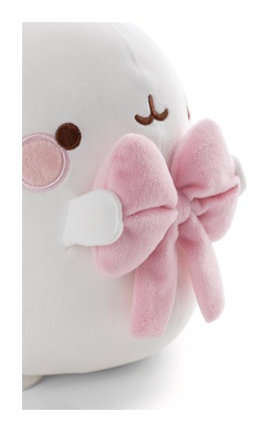 Molang avec noeud 24cm dans boîte cadeau