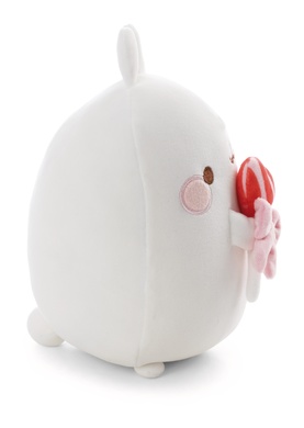 Molang avec sucette 24cm dans boîte cadeau