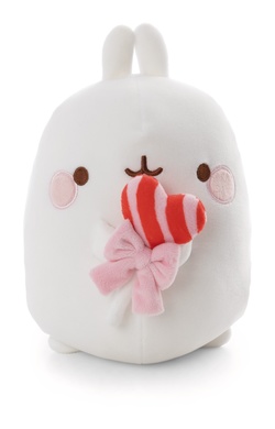 Molang avec sucette 24cm dans boîte cadeau