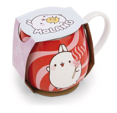 Tasse Molang mit Lolli in Geschenkverpackung