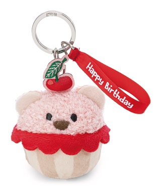 Port-clés ours cupcake 