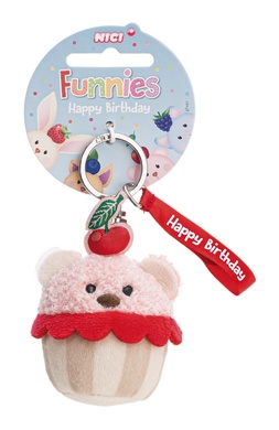 Port-clés ours cupcake 