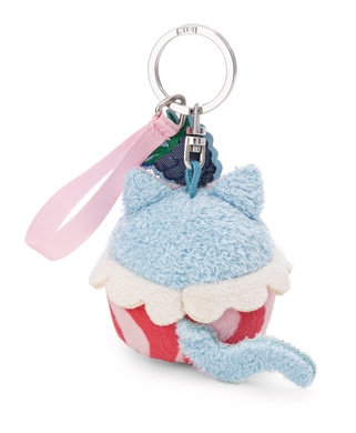 Schlüsselanhänger Katze Cupcake 