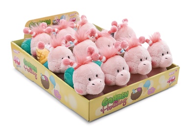 Schnecke 15cm 3 Designs, 12 Stück im Display