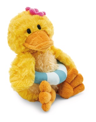 Ente Pooline mit Schwimmreifen 18cm Schlenker