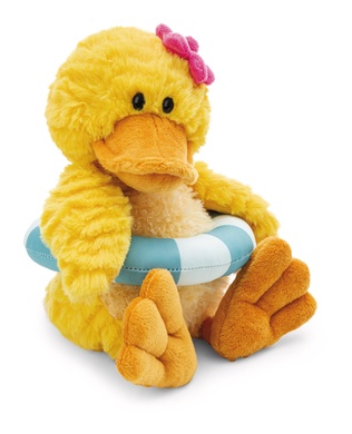Ente Pooline mit Schwimmreifen 35cm Schlenker