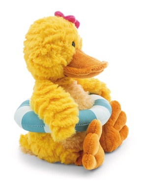 Ente Pooline mit Schwimmreifen 35cm Schlenker