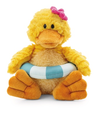 Ente Pooline mit Schwimmreifen 35cm Schlenker