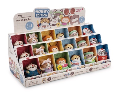 My Mochi Hobby Edition 8cm 3-teilig in Geschenkverpackung, 18 Stk im Display