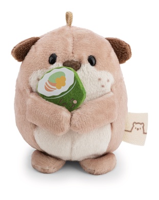 Otter Jiro 8cm mit Sushi und Kochkostüm in Geschenkverpackung