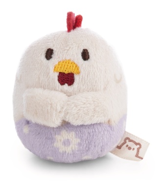 Huhn Henna 5cm mit Blumen 