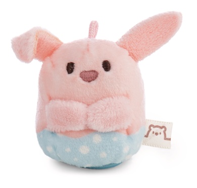 Hase Pibu 5cm pink mit Punkten 