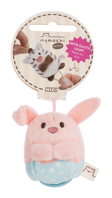 Hase Pibu 5cm pink mit Punkten 