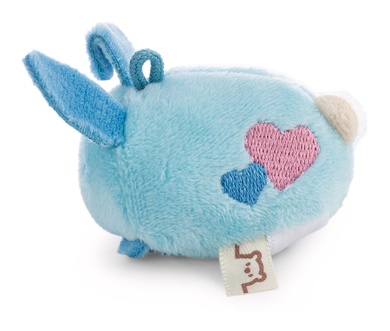 Hase Pibu 5cm hellblau 