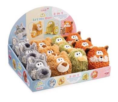 Let Me Out 15cm 2-in-1 4 design, 12pcs. dans display