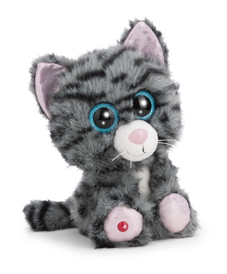 Chatte tigrée Nomelia 25cm bras ballants 