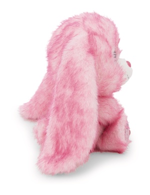 Lapin rose fuchsia Flommi-Fun 25cm bras ballants