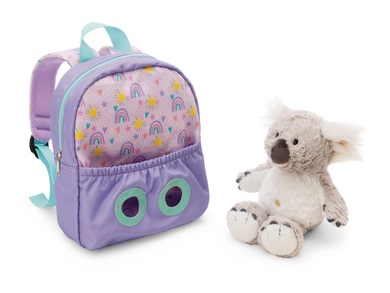 Rucksack lila mit Koala 