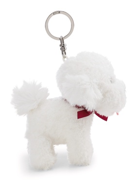 Porte-clés Bichon à poil frisé 