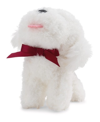 Porte-clés Bichon à poil frisé 