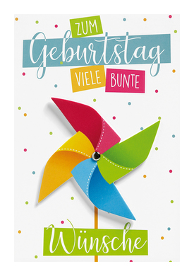 GEBURTSTAG Moving Cards 