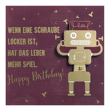 GEBURTSTAG Moving Cards 