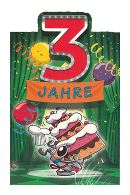 Zahlengeburtstag 3 