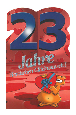 Zahlengeburtstag 23 