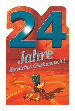 Zahlengeburtstag 24 