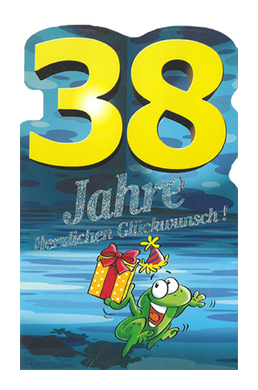 Zahlengeburtstag 38 