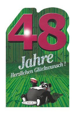 Zahlengeburtstag 48 