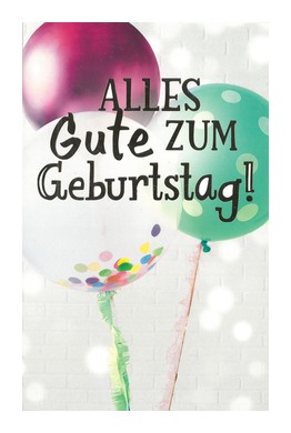 Geburtstag 