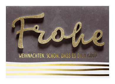 WEIHNACHTEN Lettering 