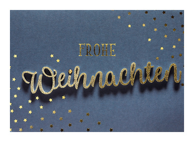 WEIHNACHTEN Lettering 