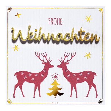 WEIHNACHTEN Lettering 