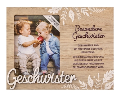 Bilderrahmen Geschwister 