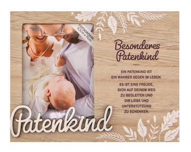 Bilderrahmen Patenkind 
