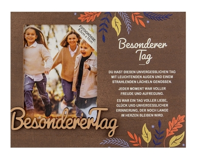 Bilderrahmen Besonderer Tag 