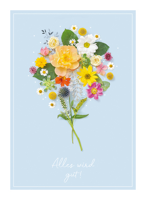 GENESUNG UK Greetings Blumenstrauss 