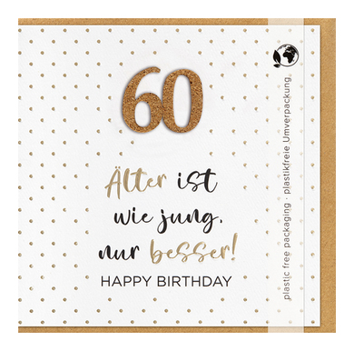 Zahlengeburtstag 60 Moments 